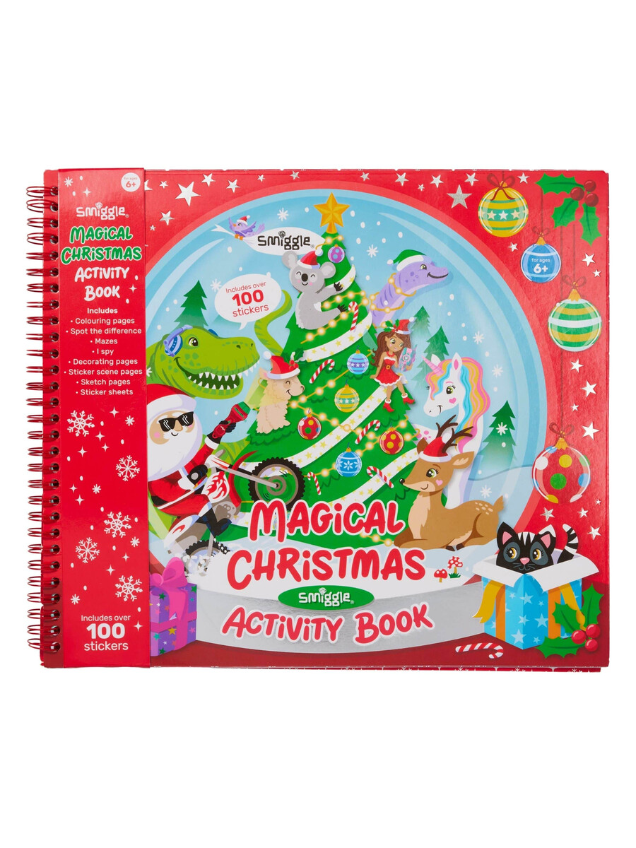 magical christmas activity book
