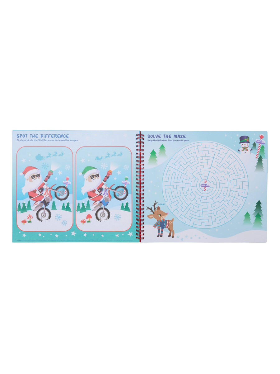 magical christmas activity book