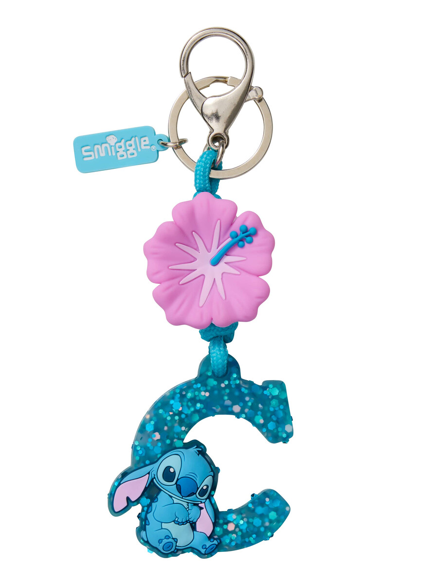 stitch alphabet keyring