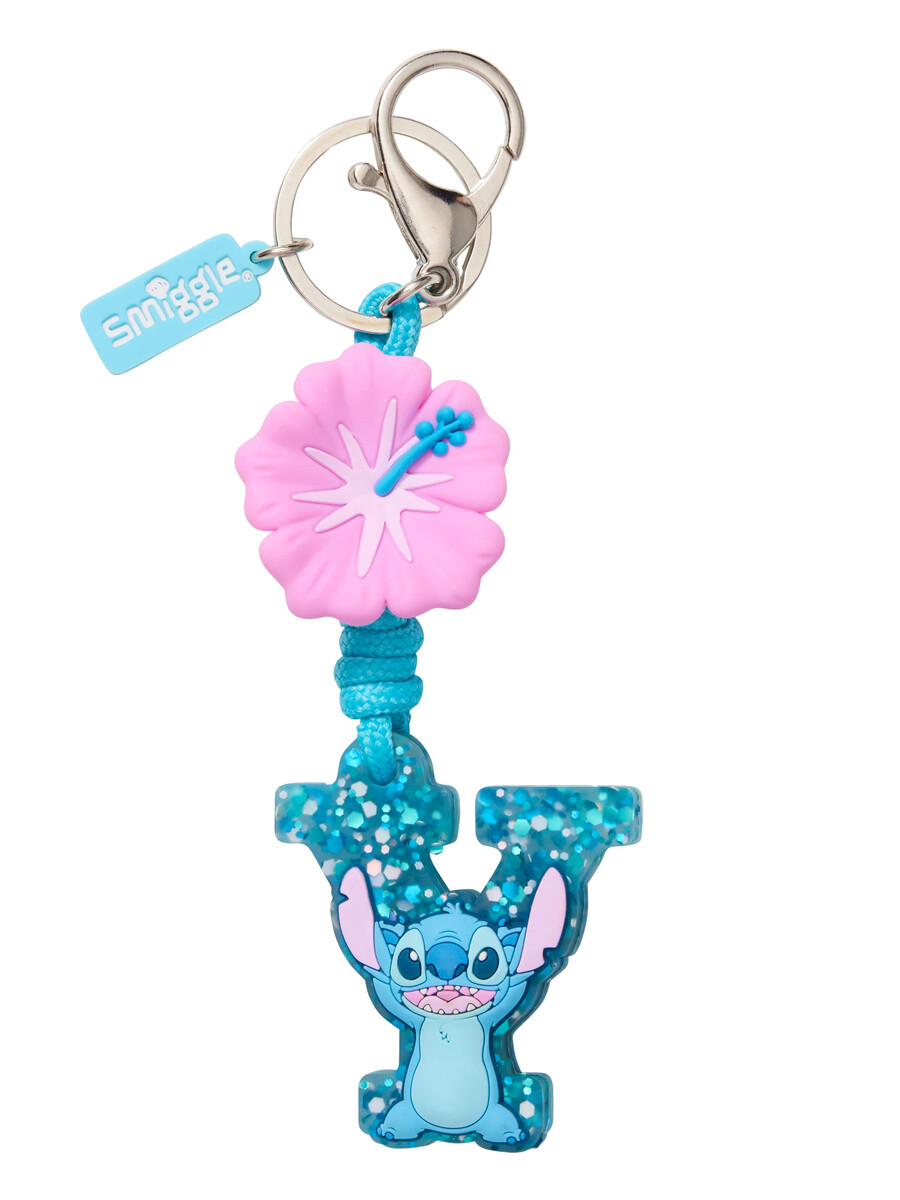stitch alphabet keyring