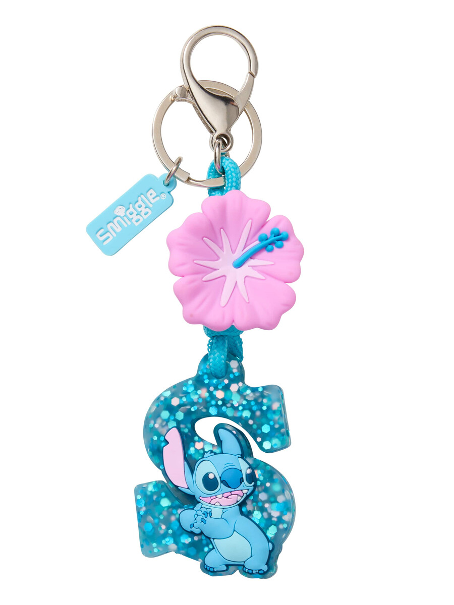 stitch alphabet keyring