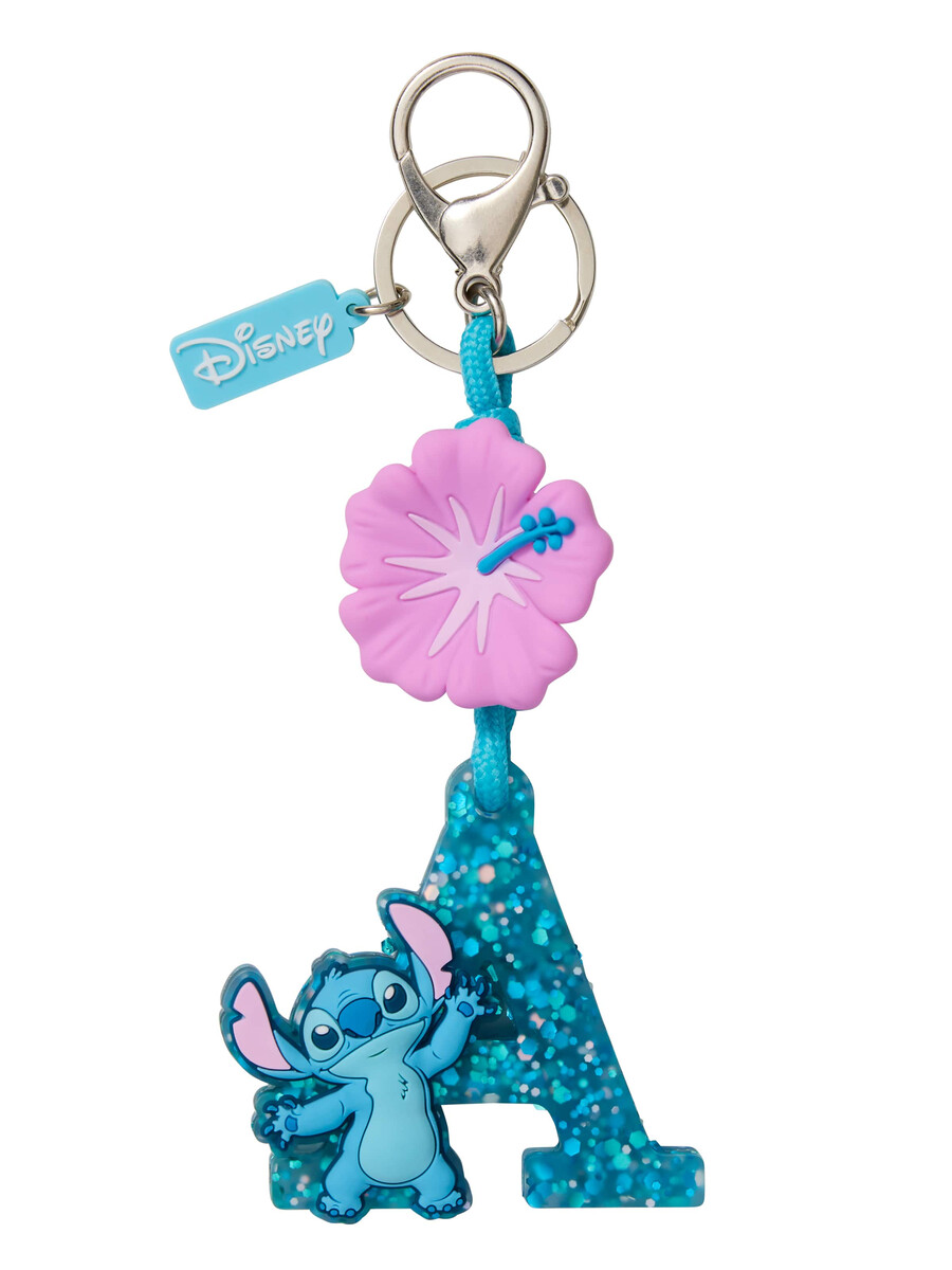 stitch alphabet keyring