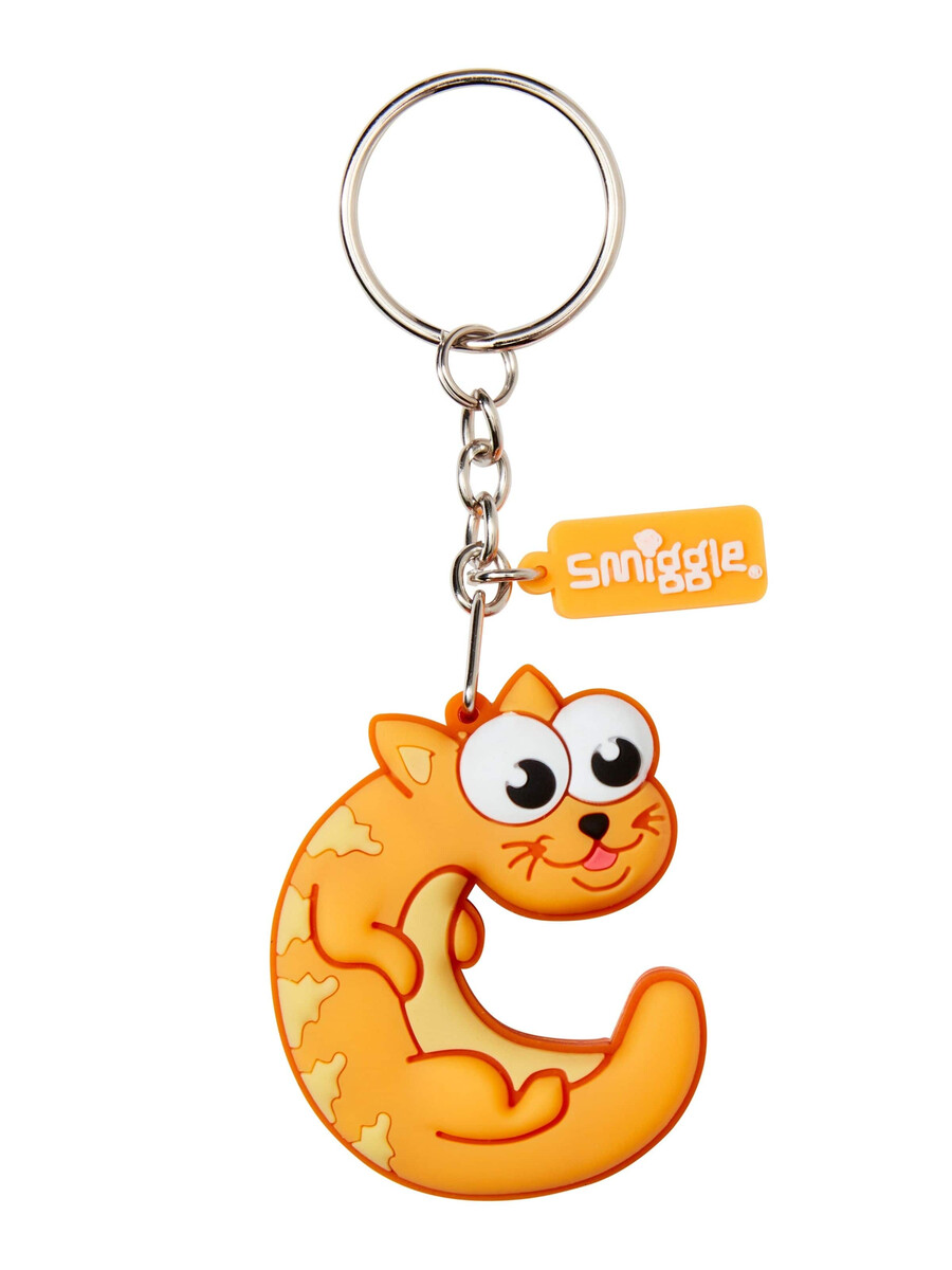 animals scented alphabet keyring