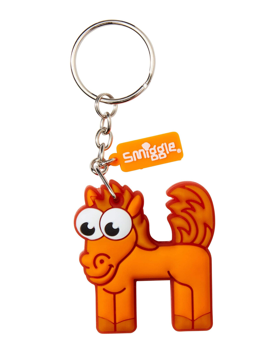 animals scented alphabet keyring