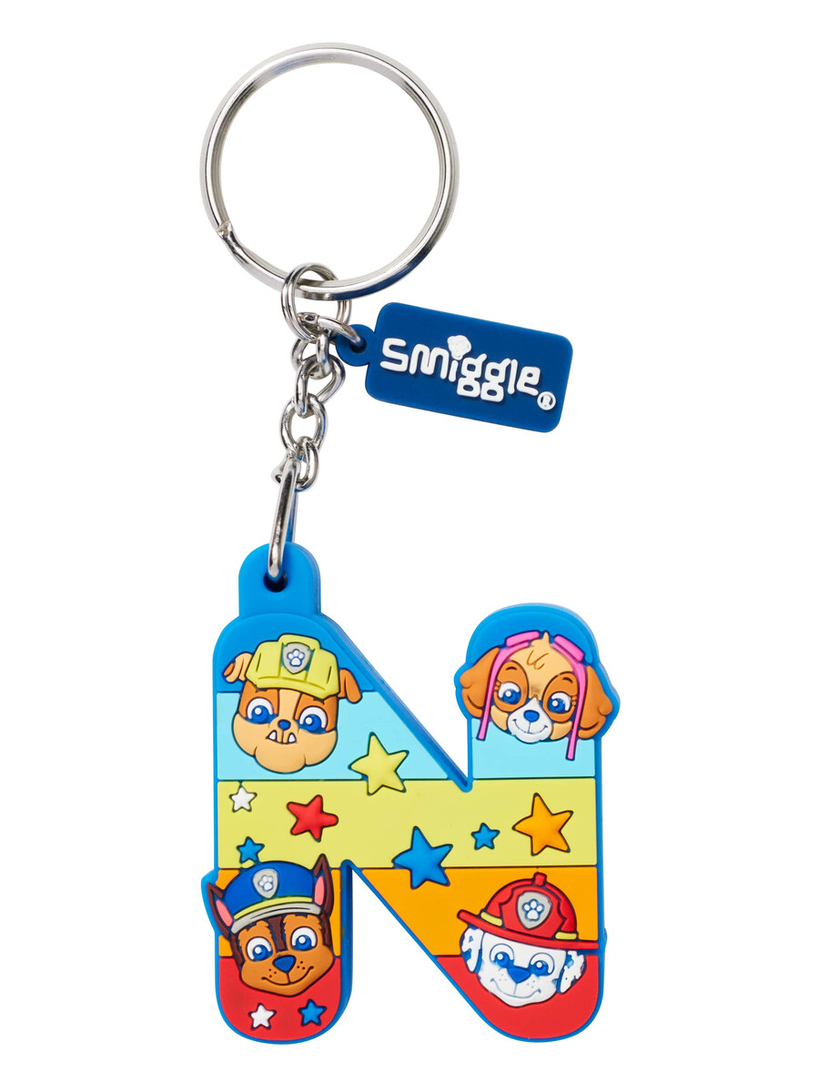 paw patrol scented alphabet keyring