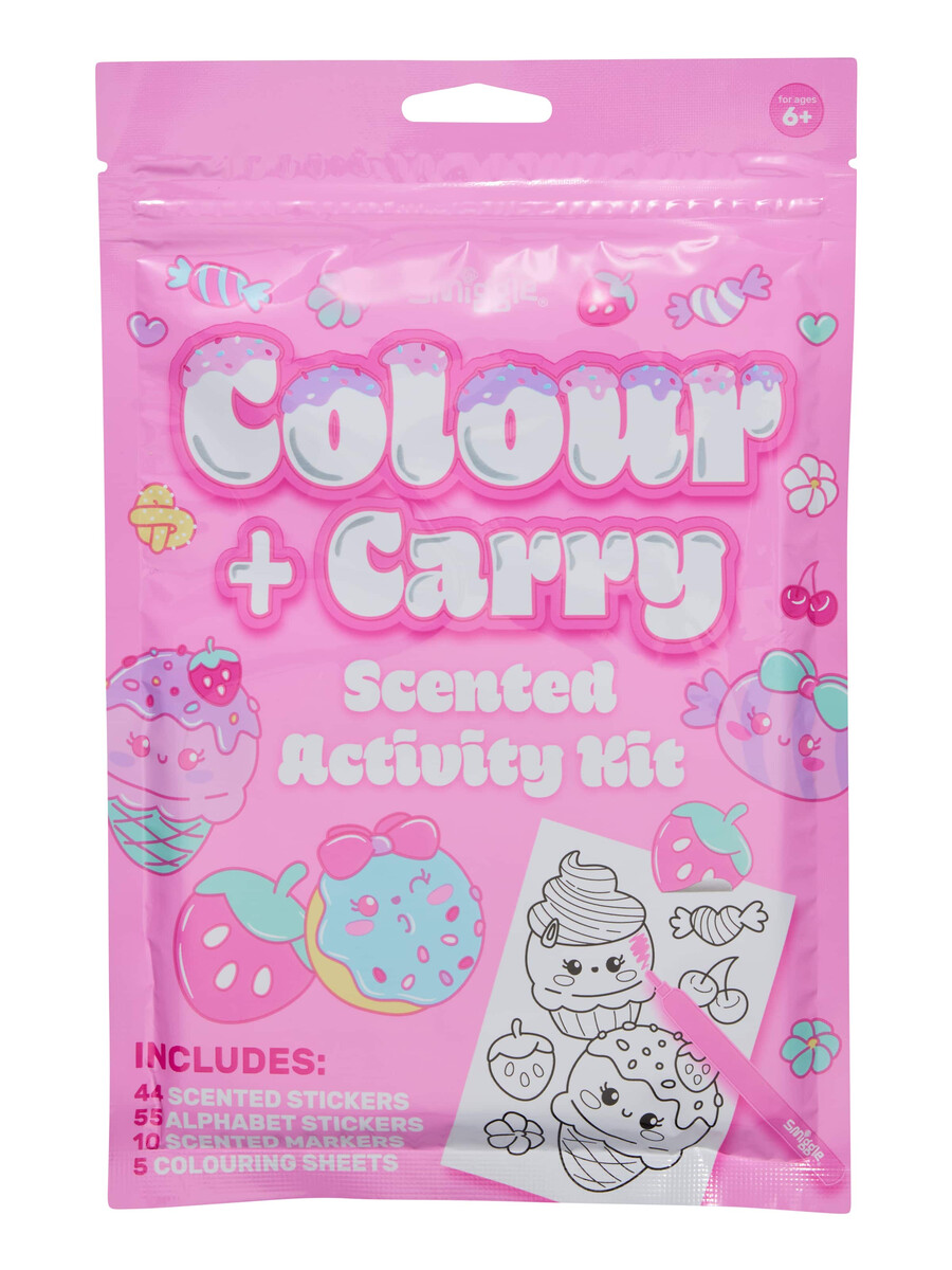 mini colour carry scented activity kit