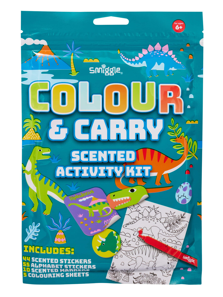 mini colour carry scented activity kit