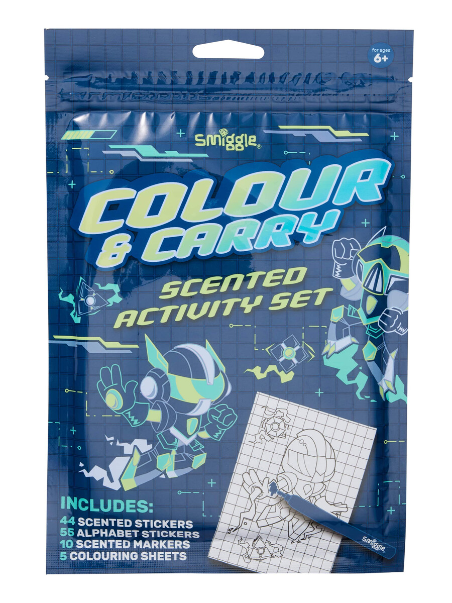 mini colour carry scented activity kit
