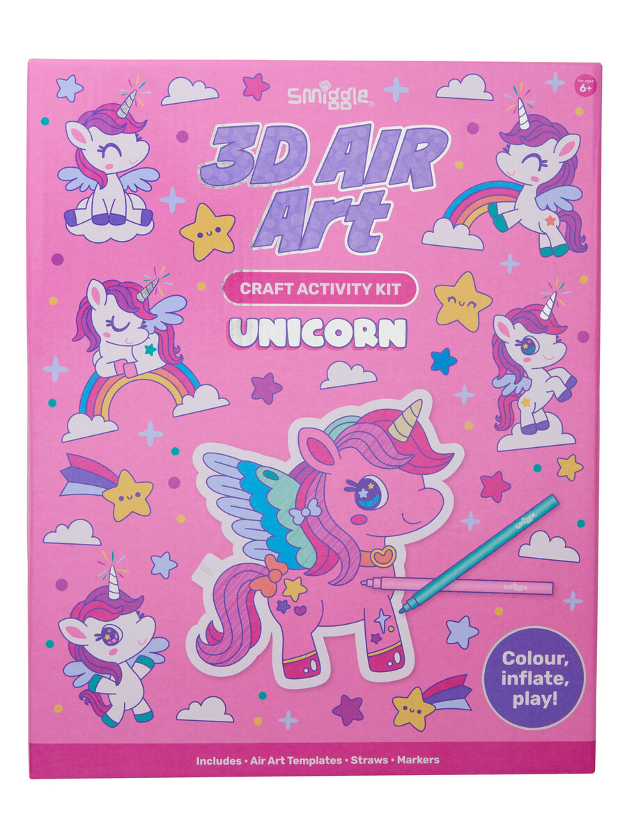 3d air art craft activity gift set