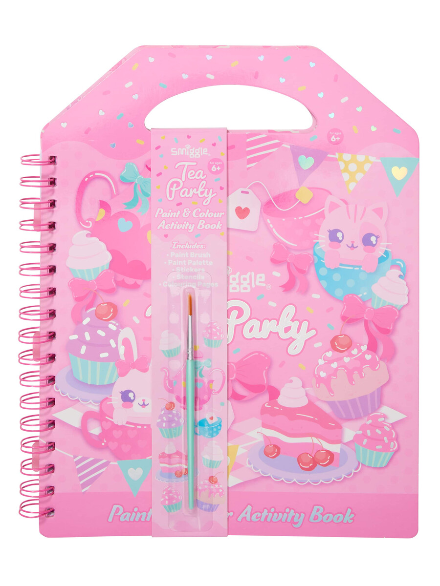 tea party activity book