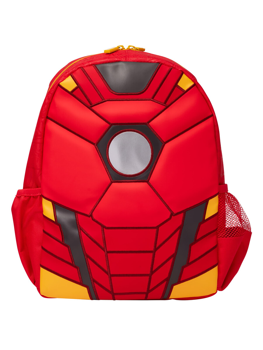 marvel iron man junior hoodie backpack