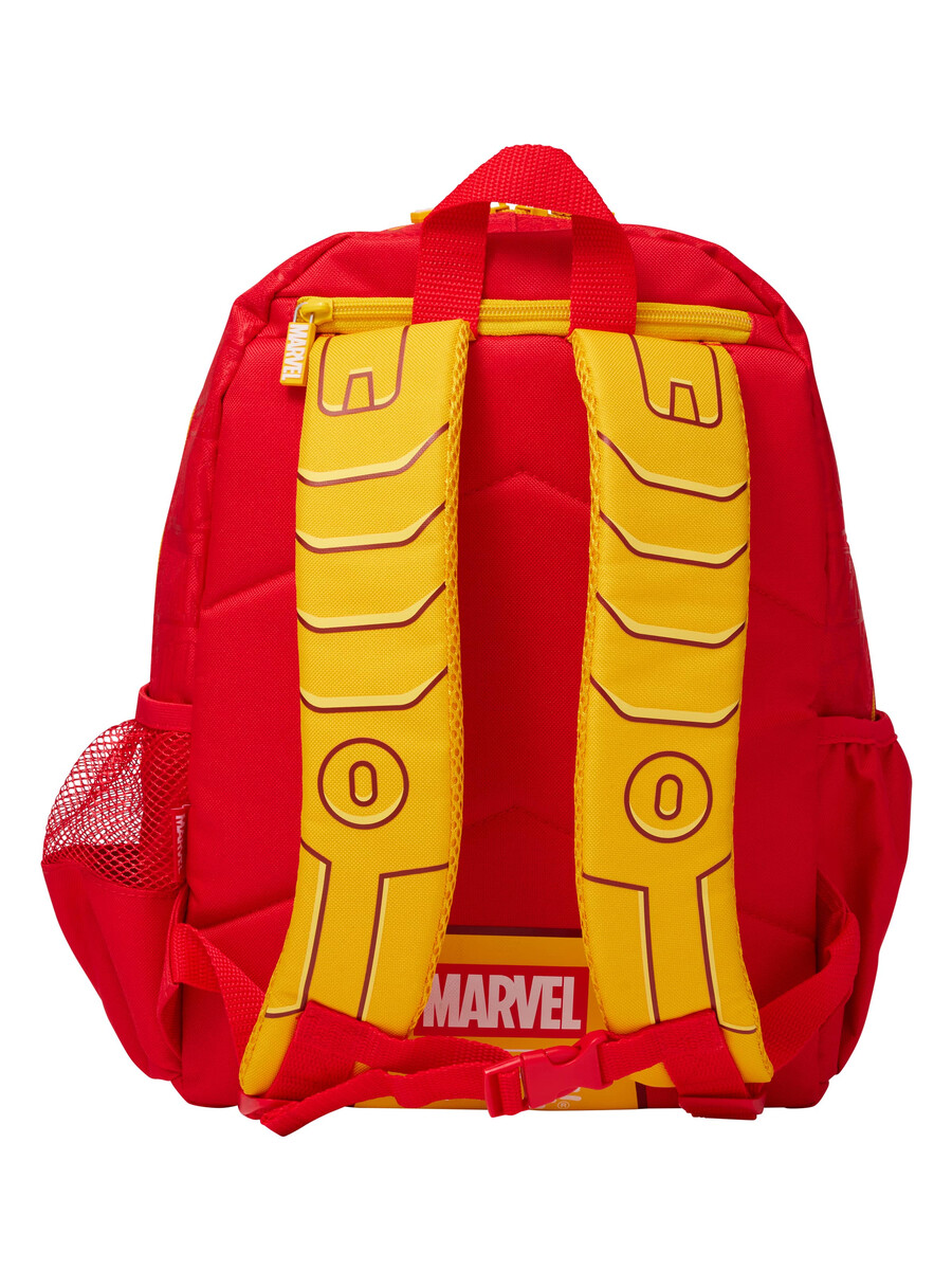 marvel iron man junior hoodie backpack