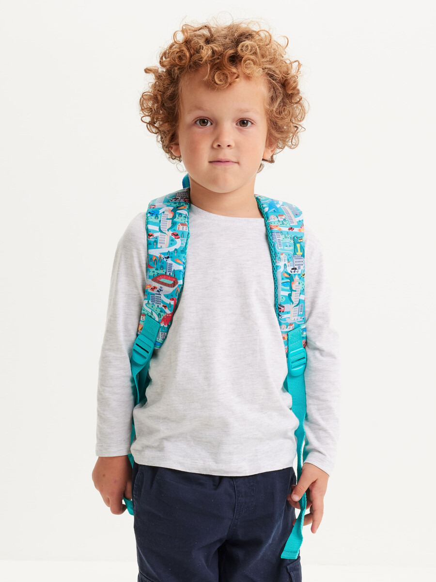 adventurous junior character backpack