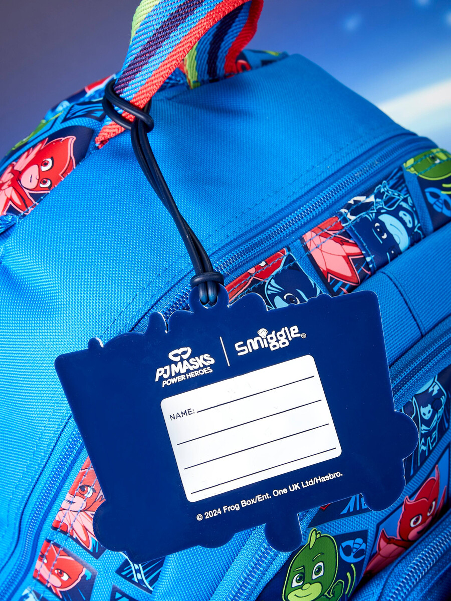 pj masks power heroes bag tag