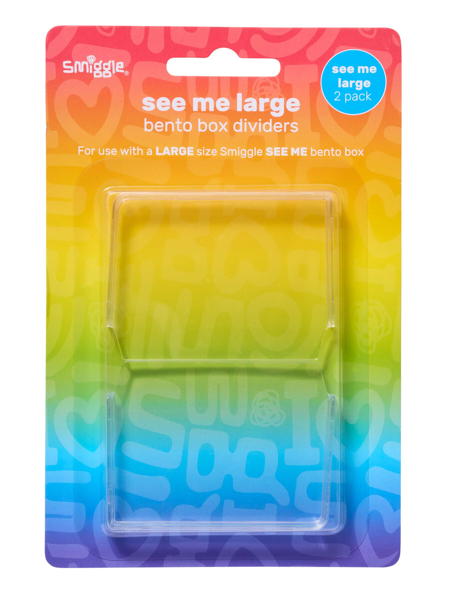 replacement see me bento lunchbox dividers x2