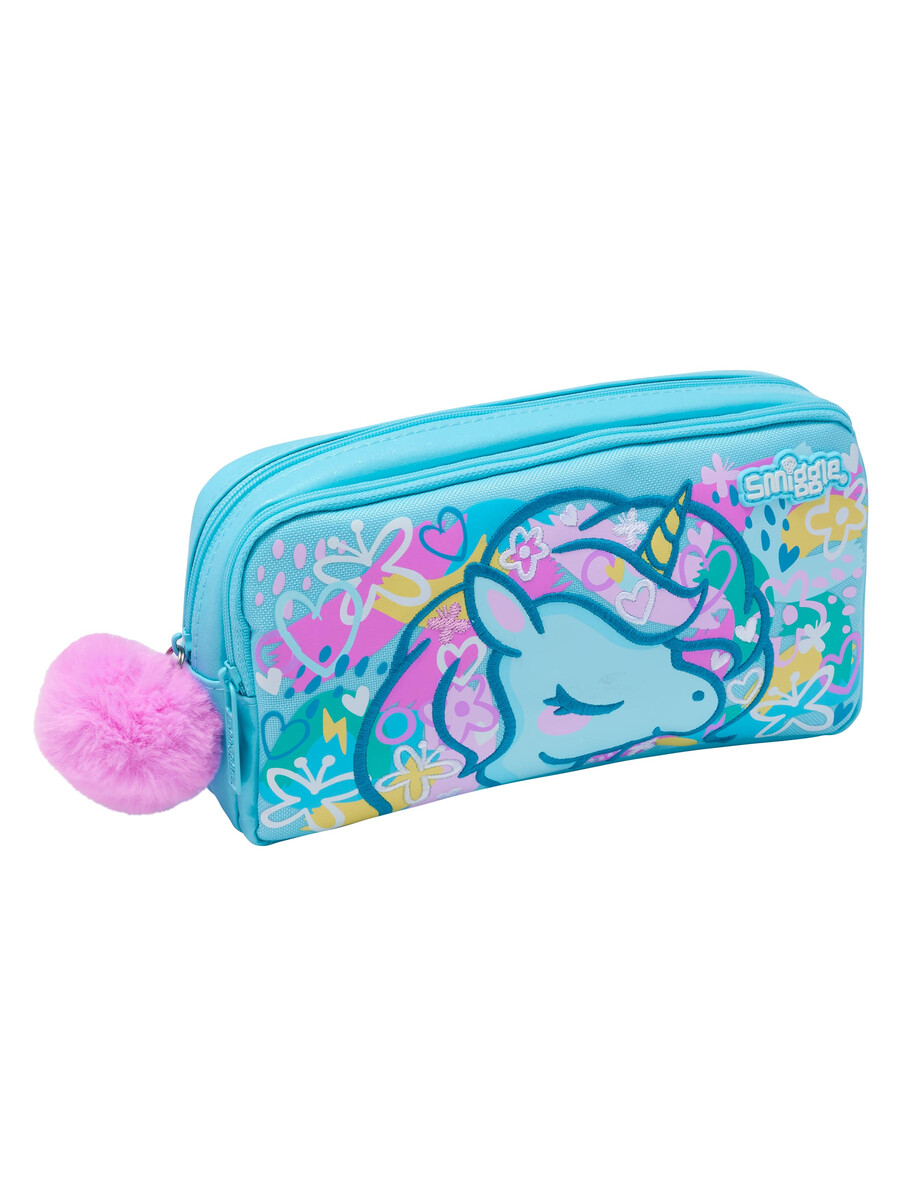 bright eyes character pocket pencil case