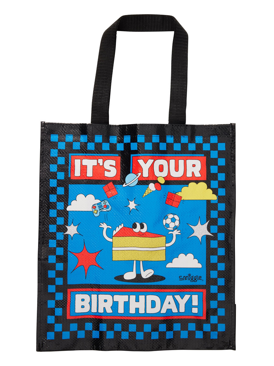 birthday cake medium reuse me bag