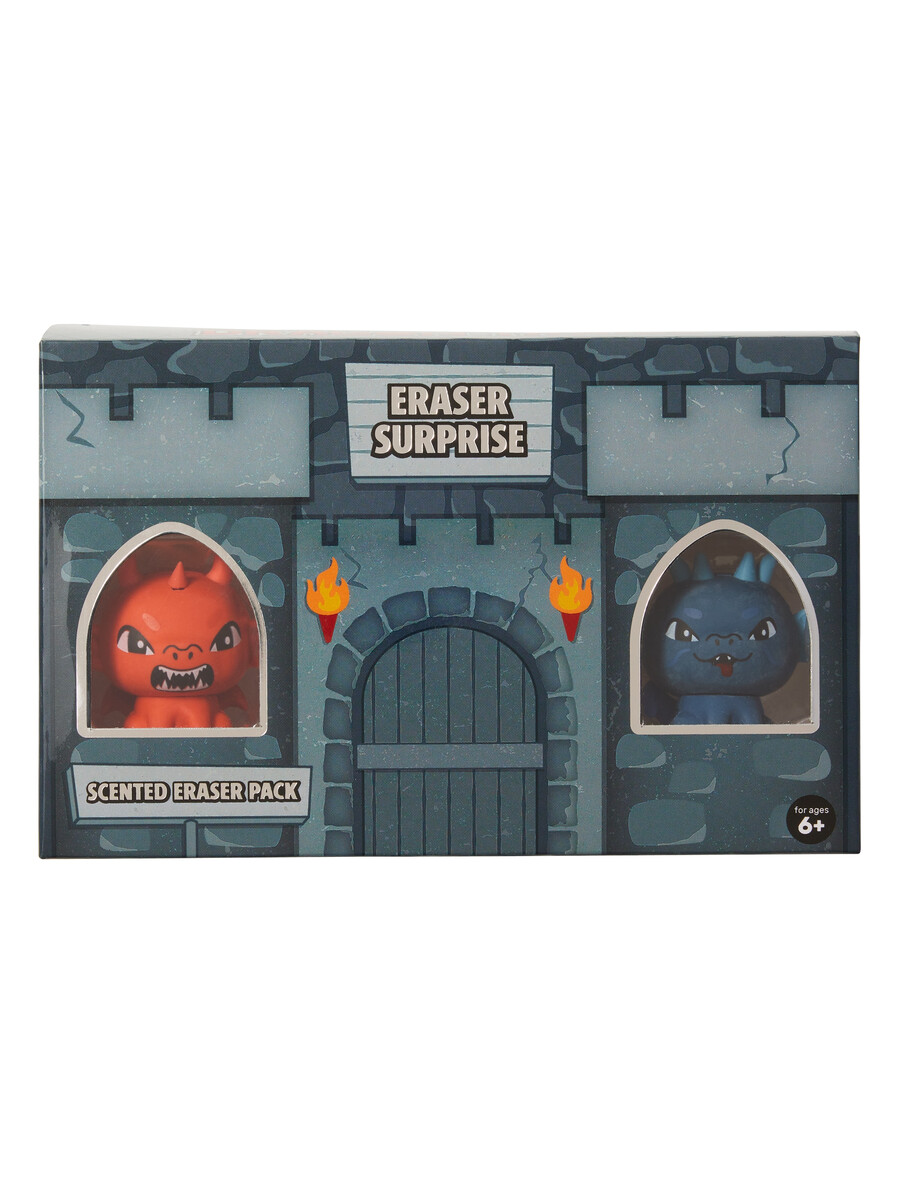 dragon trails eraser gift pack