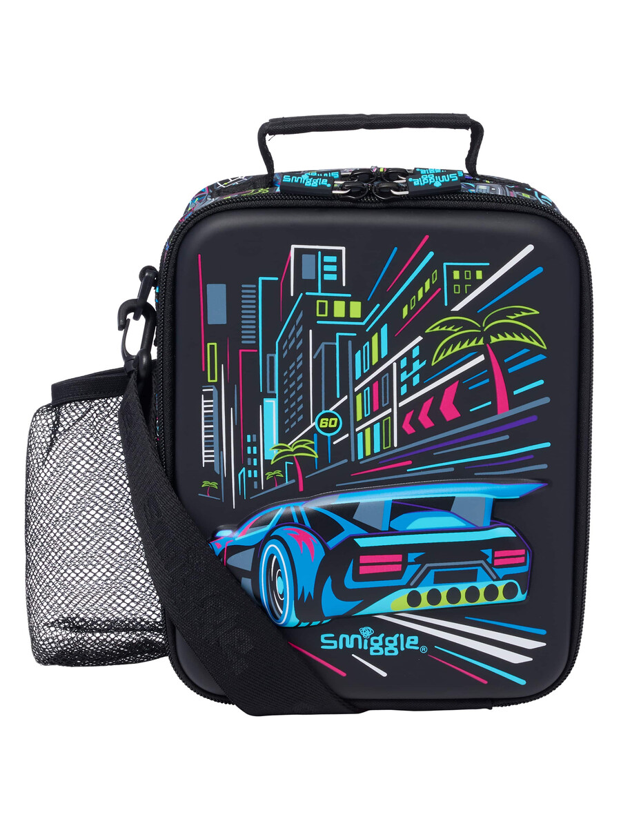 bright eyes hardtop lunchbox with strap