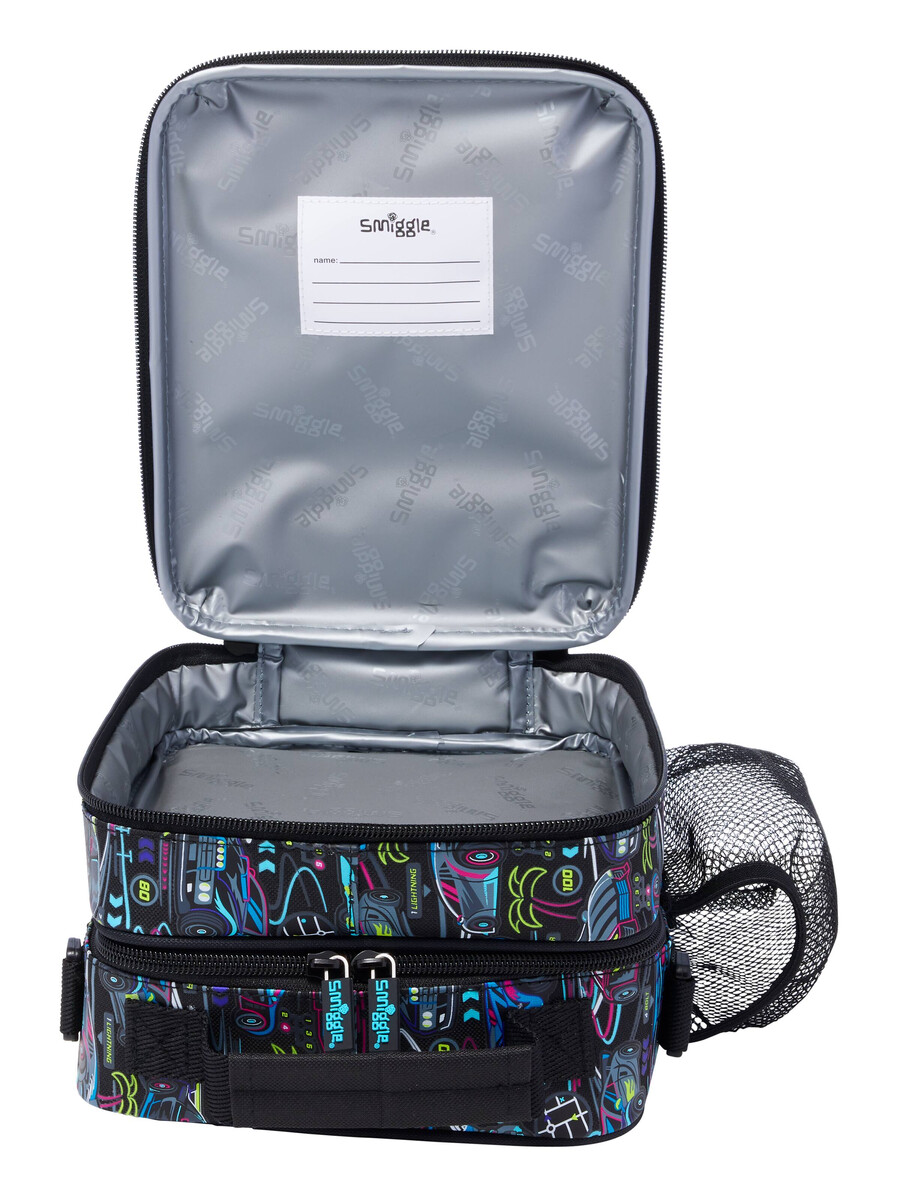 bright eyes hardtop lunchbox with strap
