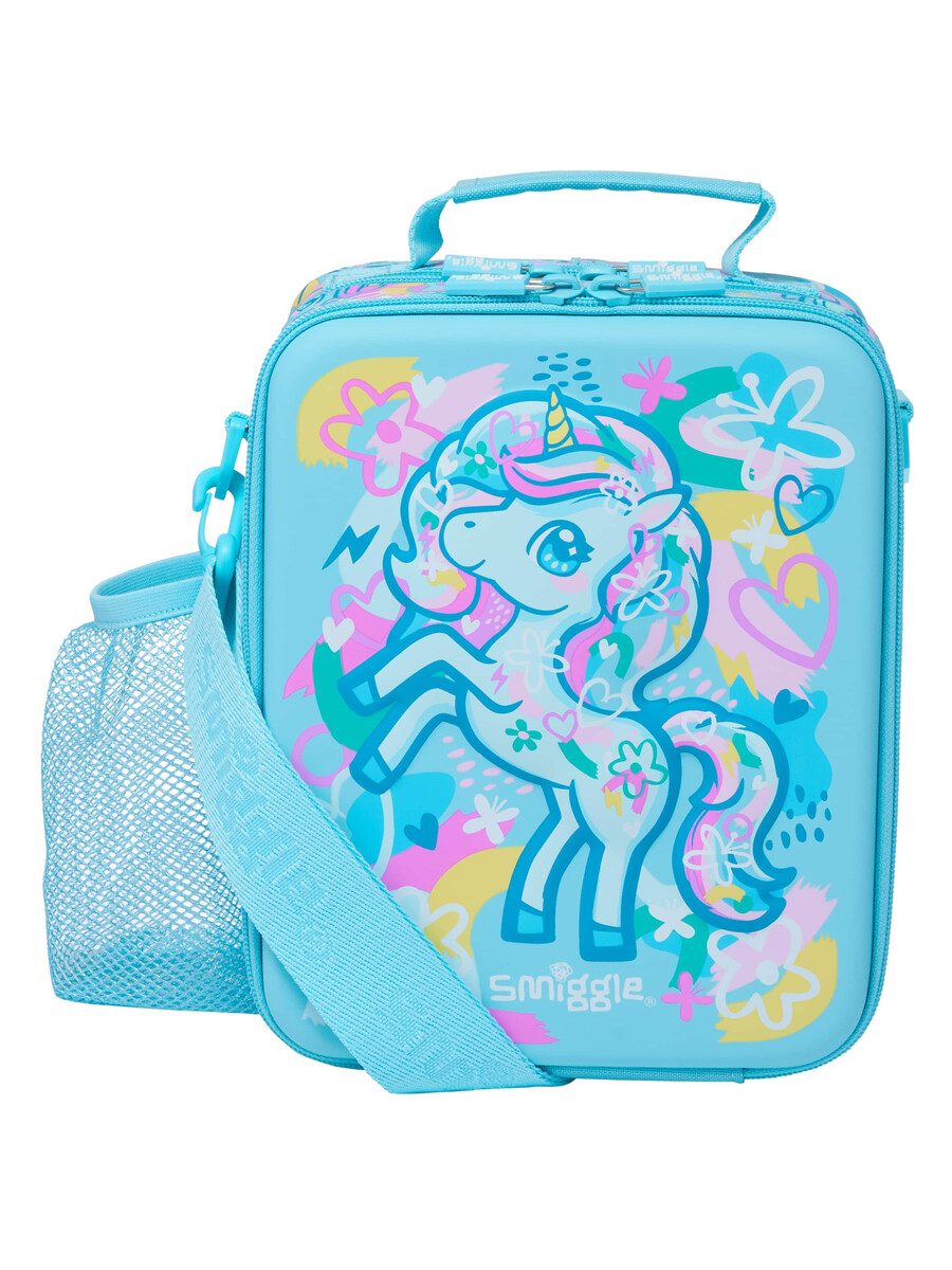 bright eyes hardtop lunchbox with strap