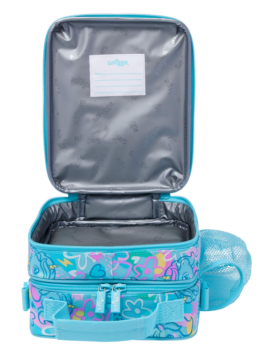 bright eyes hardtop lunchbox with strap
