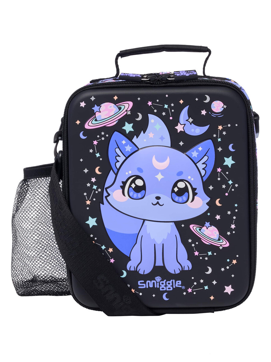 bright eyes hardtop lunchbox with strap