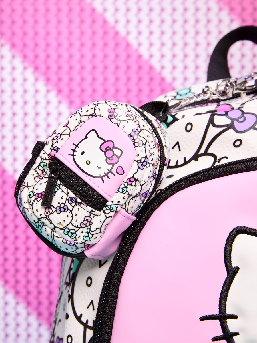 hello kitty mini collectable backpack keyring