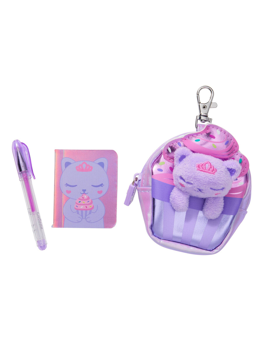 fluffy daydream mini pen pal notepad keyring