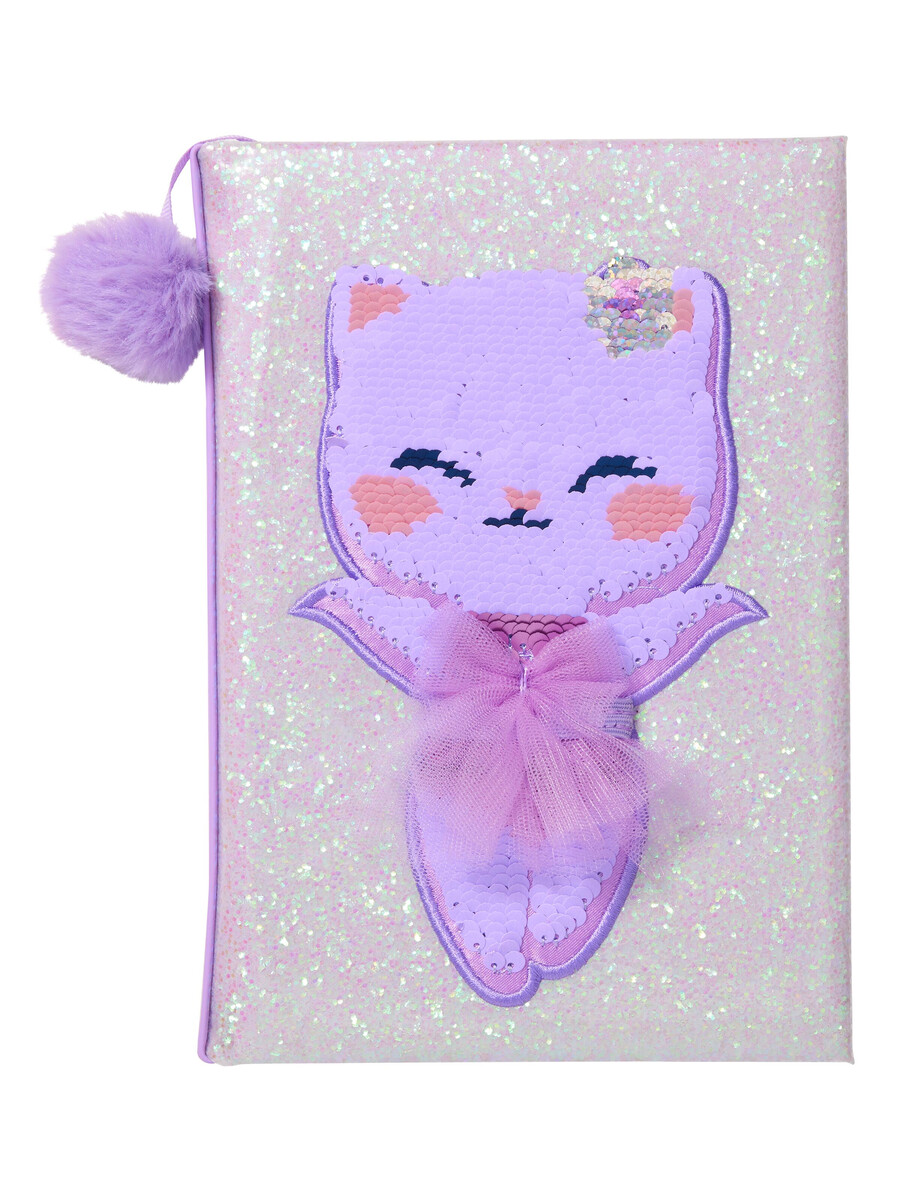 sequin fantasy a5 notebook