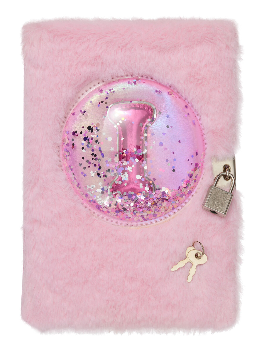 fluffy a5 lockable alphabet notebook