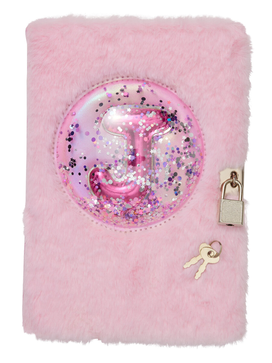 fluffy a5 lockable alphabet notebook