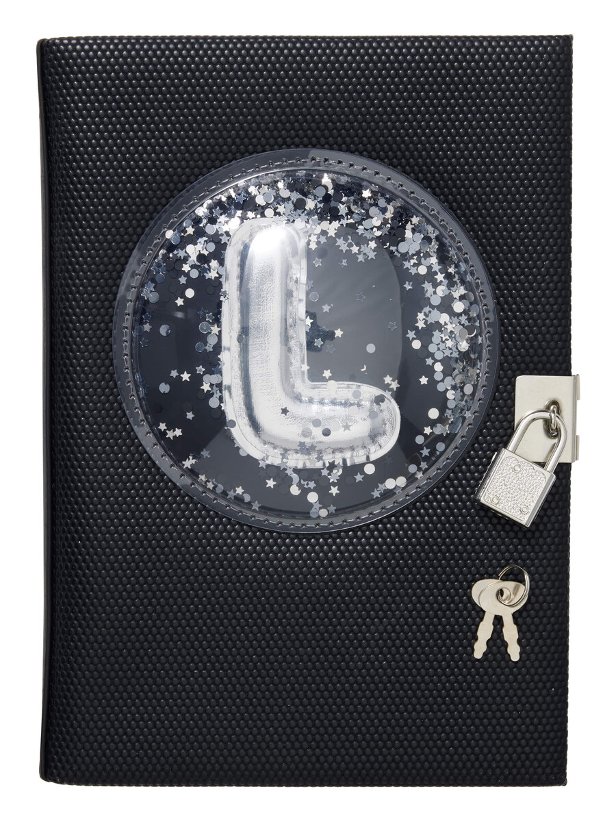 a5 lockable alphabet notebook