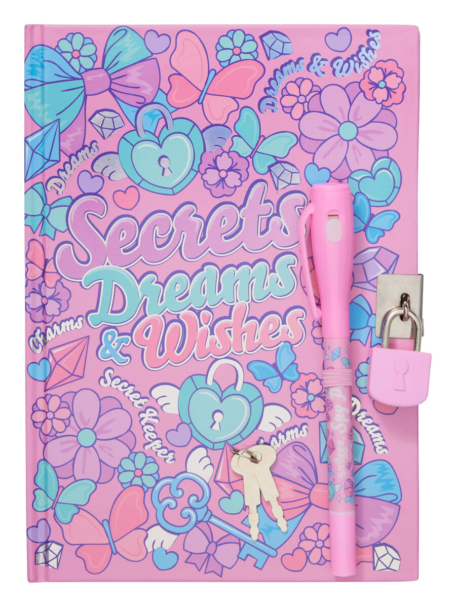a5 lockable notebook with spy pen