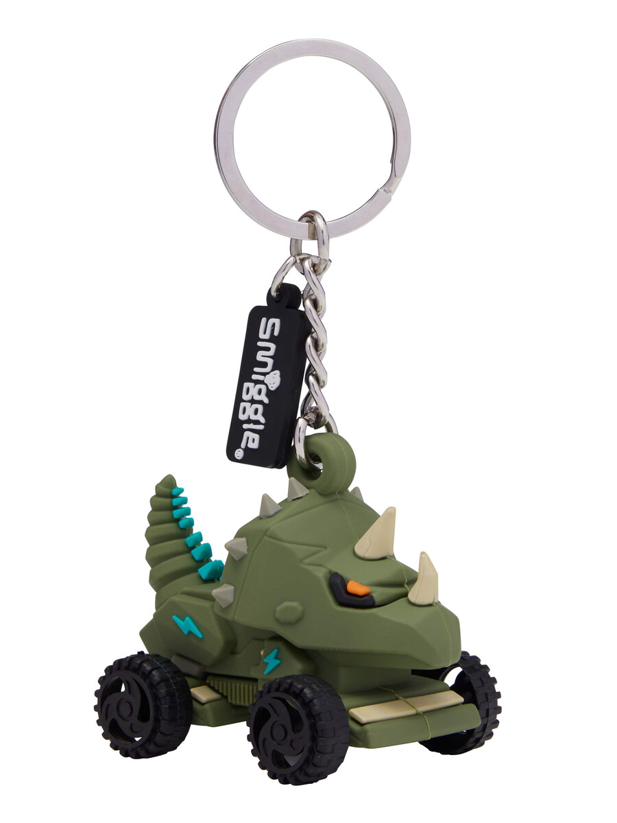dino wheel keyring