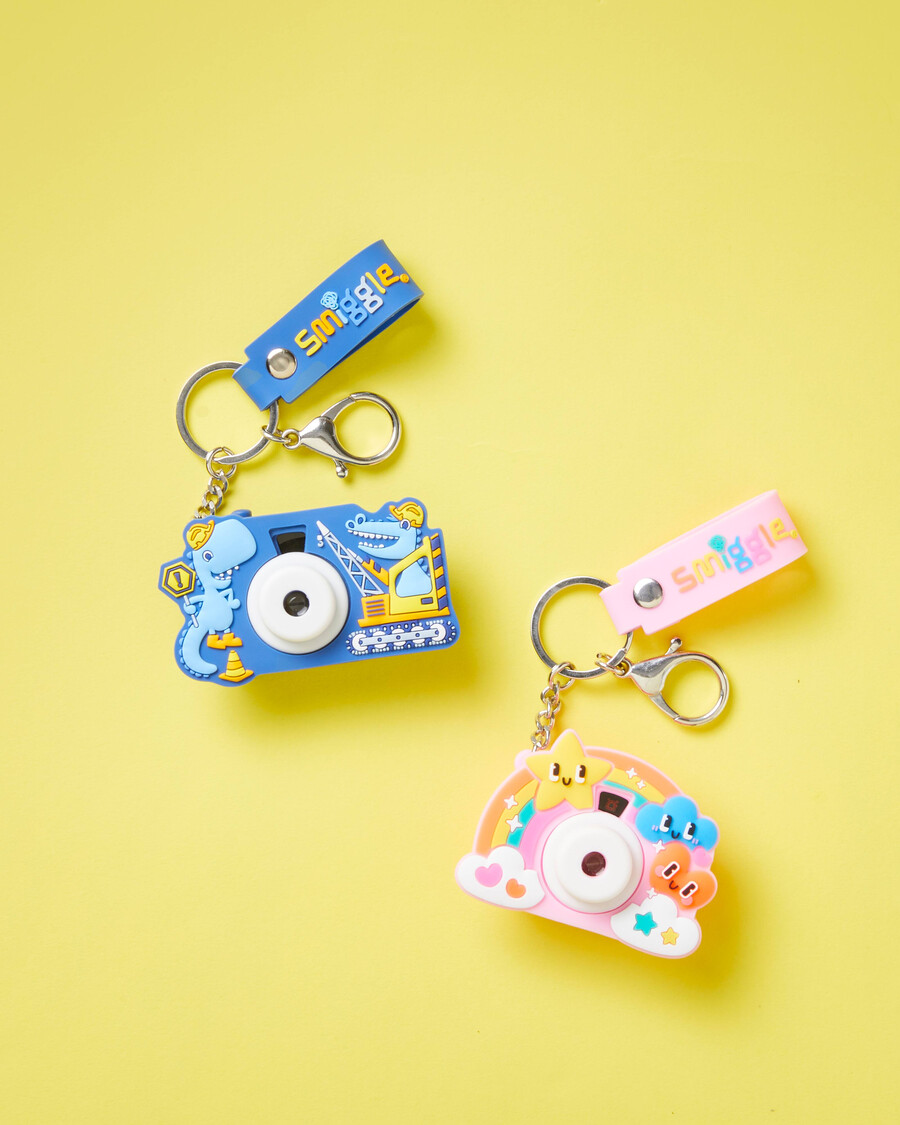 mini dino camera keyring