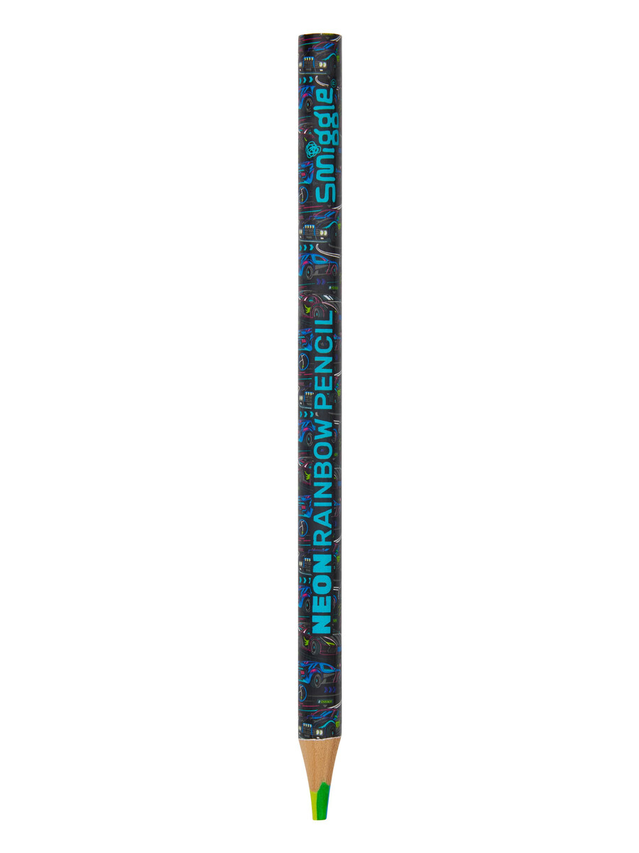 bright eyes rainbow pencil