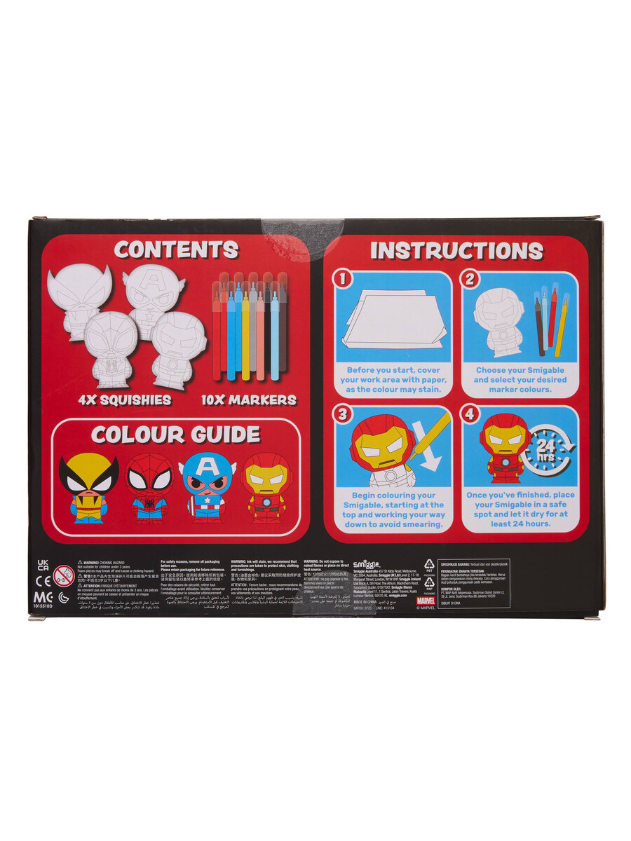 marvel diy smigables collectable squishies
