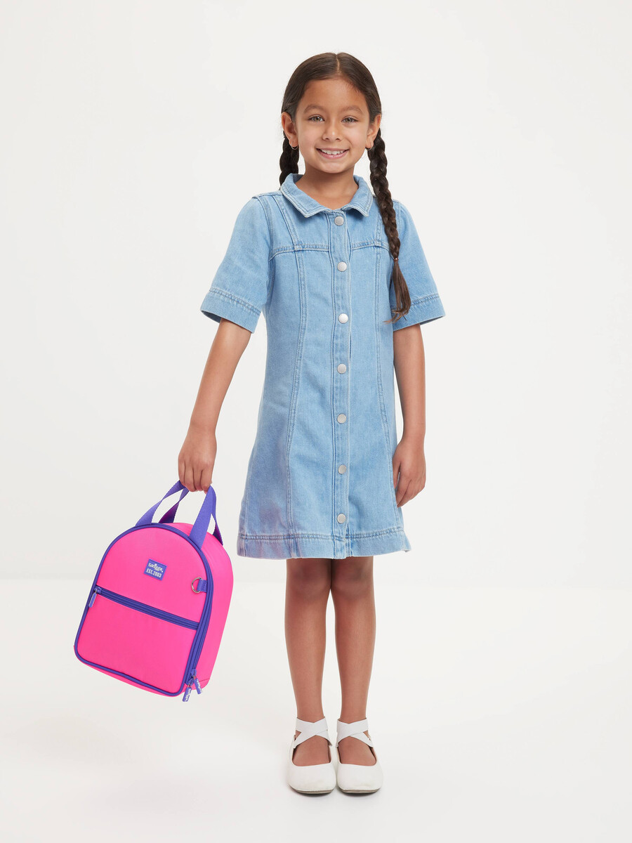 neon splice arc lunchbag with backpack straps