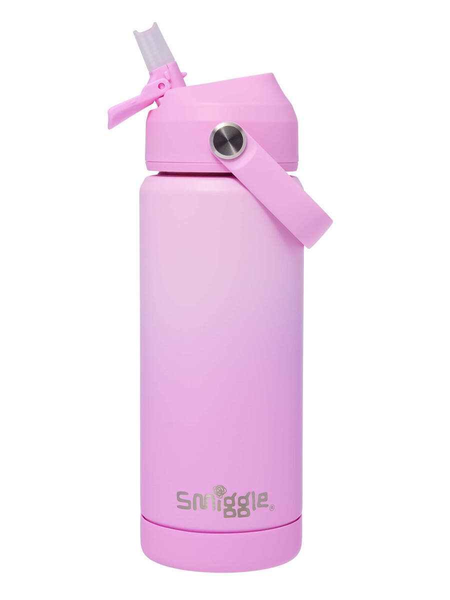 squiggle insulated stainless steel drink bottle 550ml
