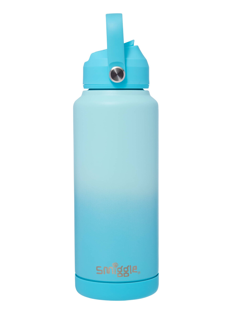 squiggle insulated stainless steel drink bottle 1l