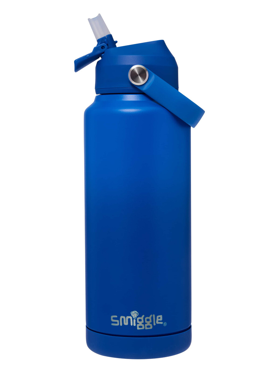 squiggle insulated stainless steel drink bottle 1l
