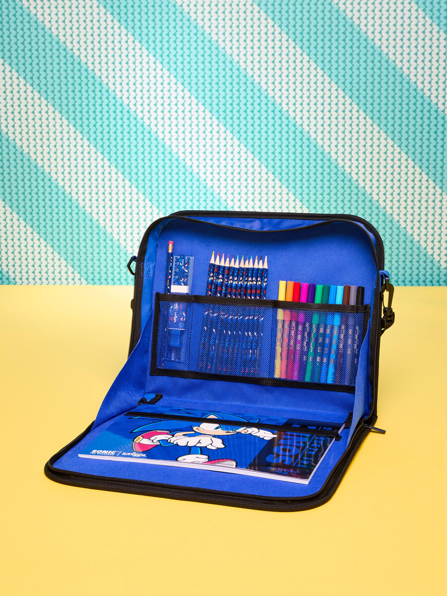sonic the hedgehog on-the-go colouring studio