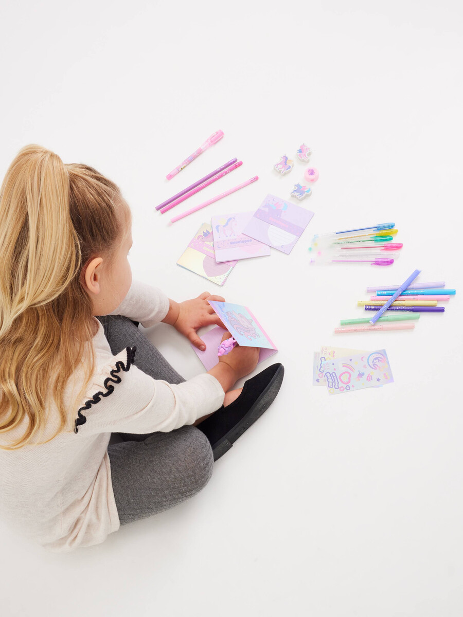 spy time colouring and writing set