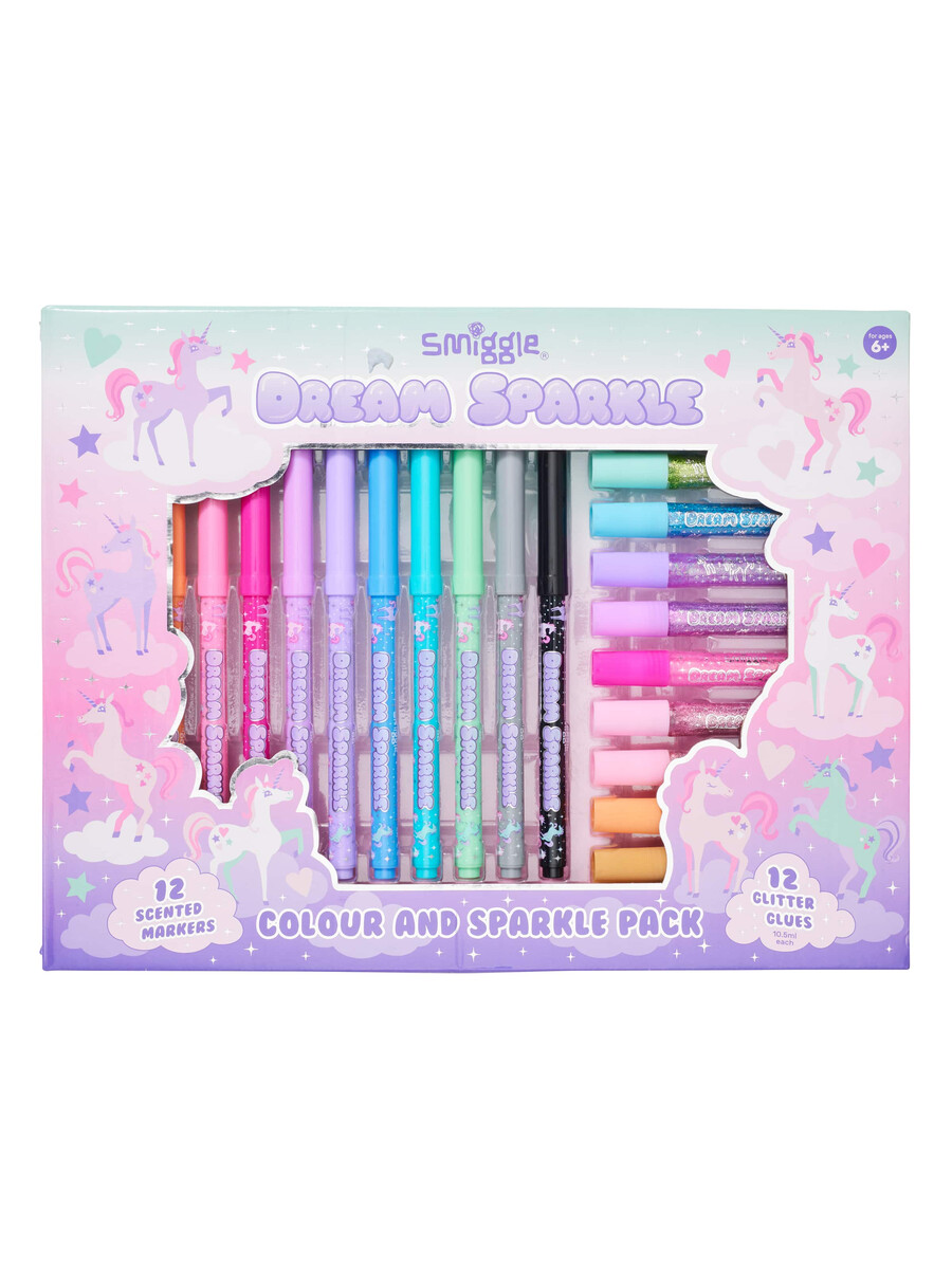 dream sparkle colour and sparkle pack