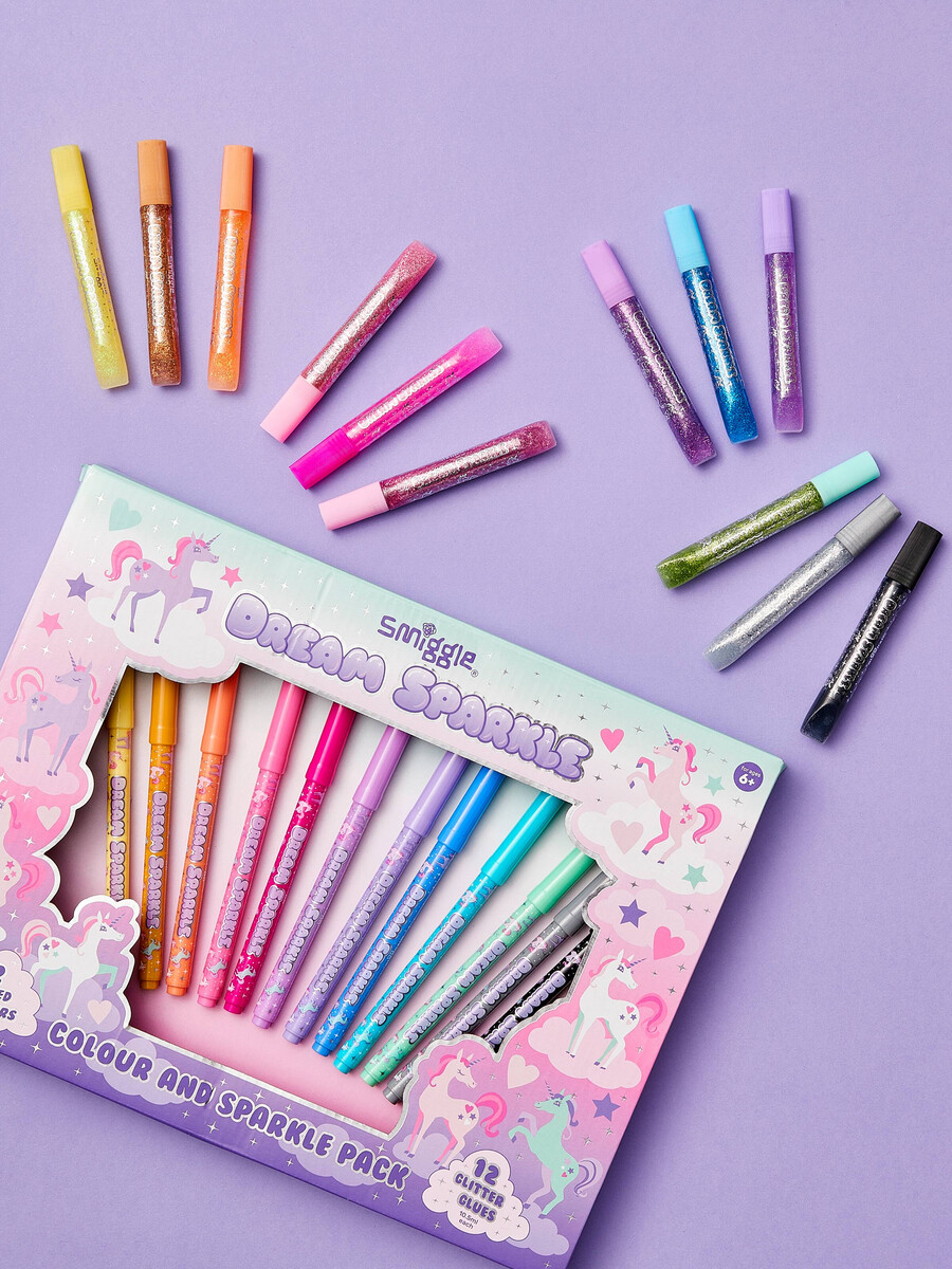 dream sparkle colour and sparkle pack