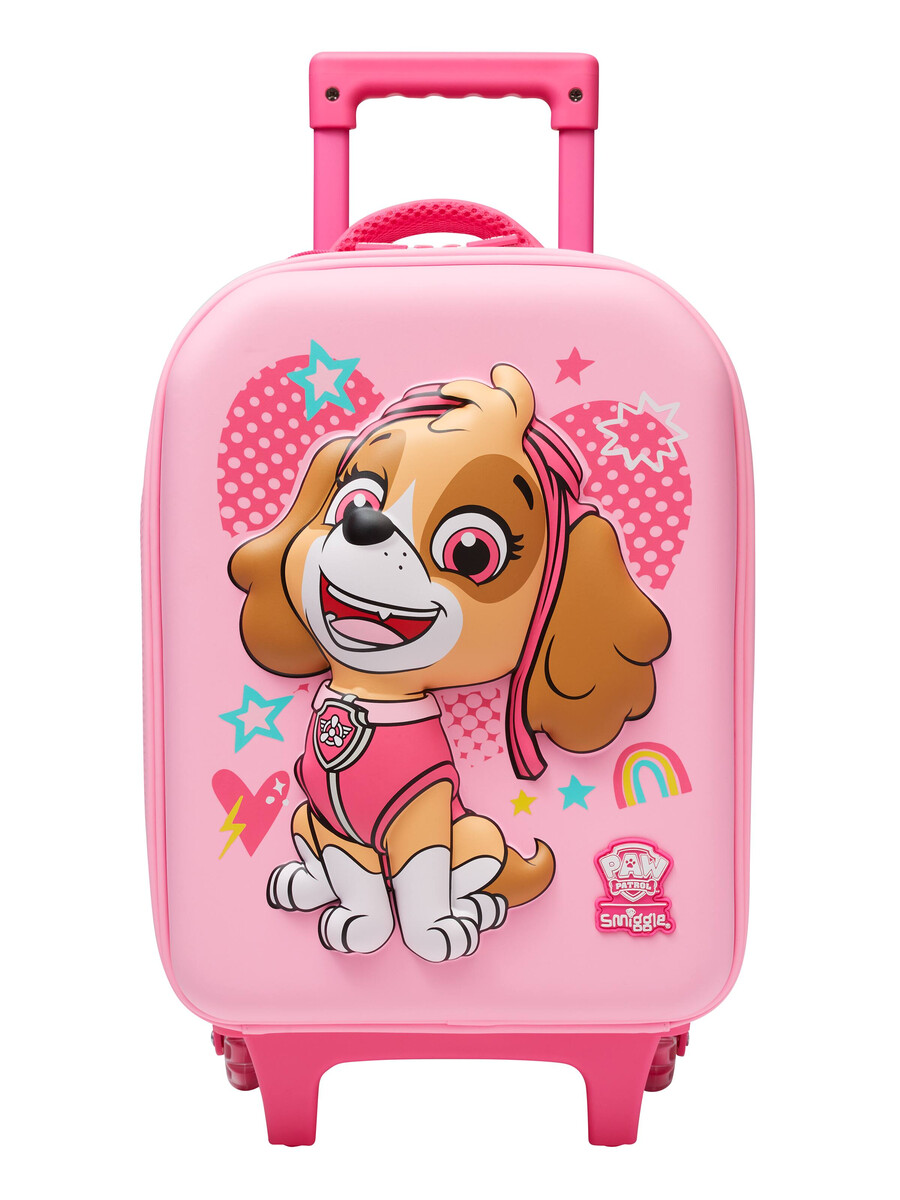 paw patrol junior hardtop trolley bag
