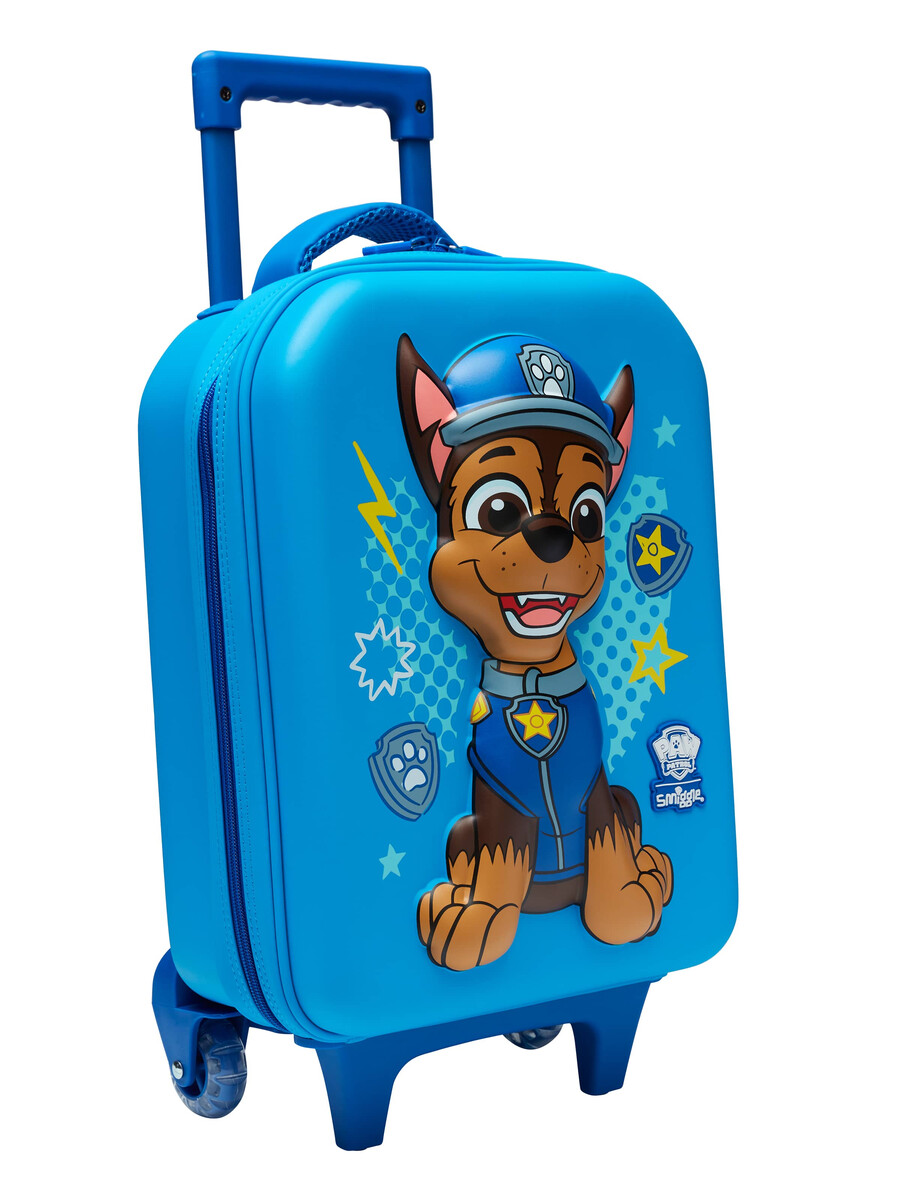 paw patrol junior hardtop trolley bag