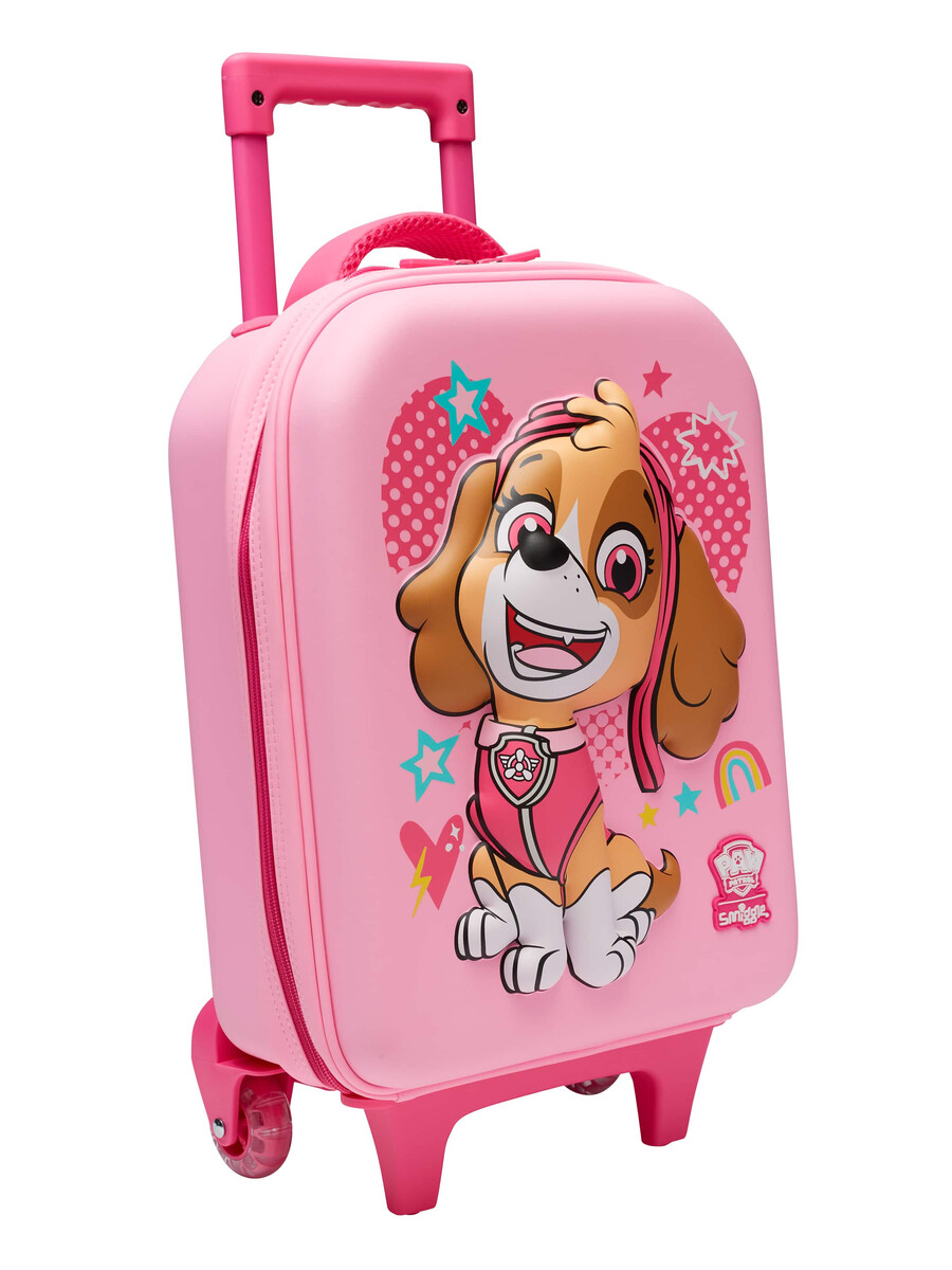 paw patrol junior hardtop trolley bag