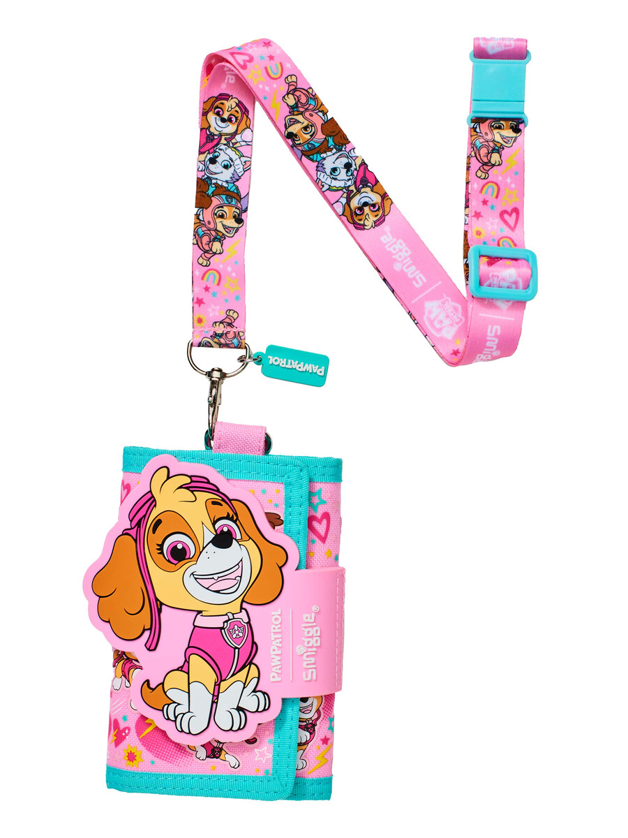 paw patrol lanyard wallet